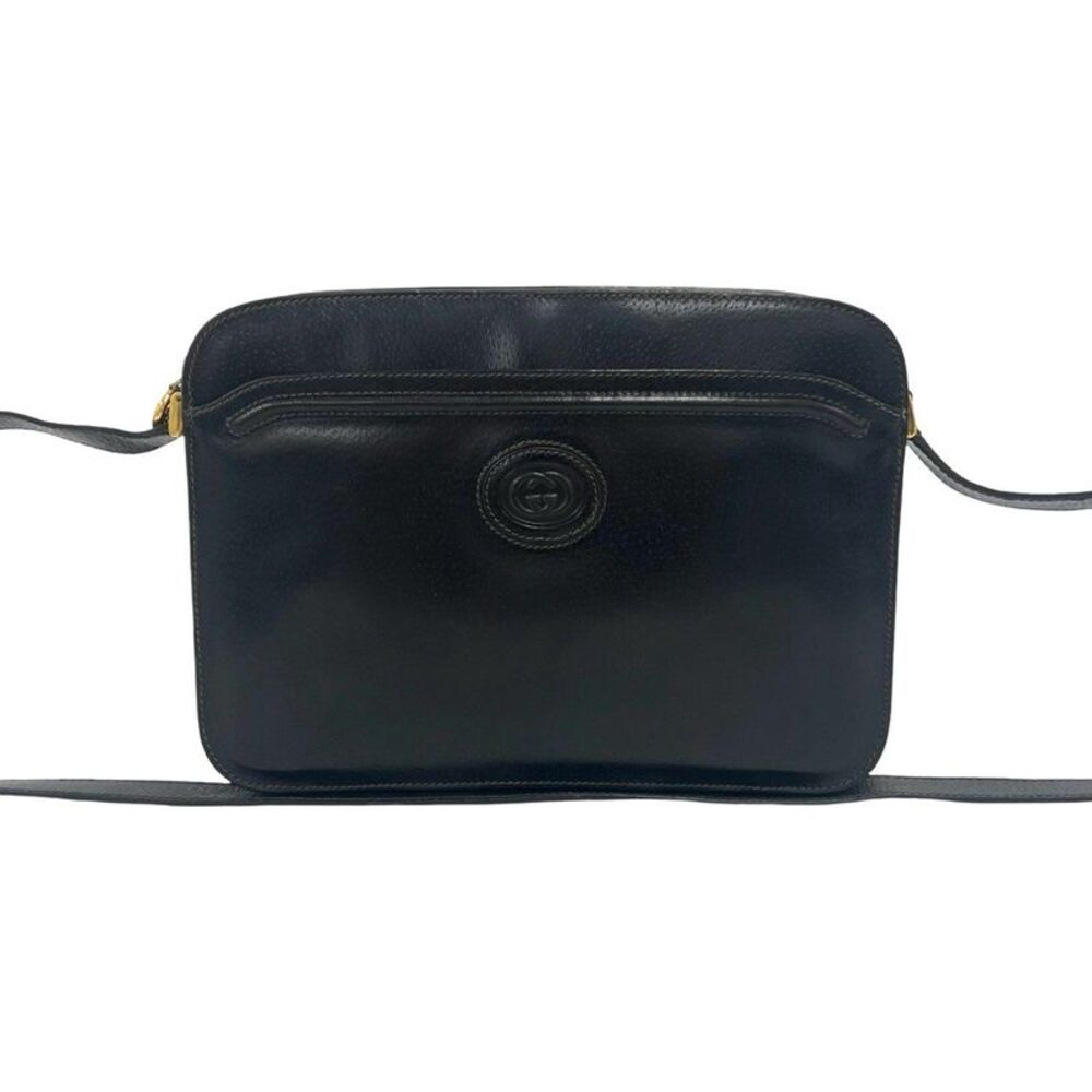 Gucci Interlocking G Leather Shoulder Bag
